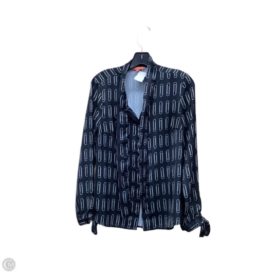 Top Long Sleeve By Modcloth In Black, Size: M