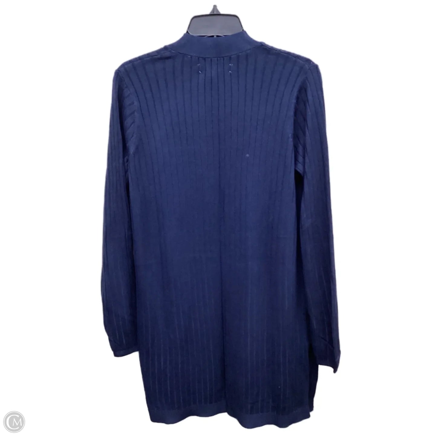Sweater Cardigan By Loft In Blue, Size: Xs