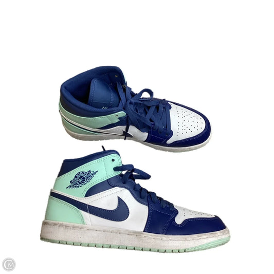 Shoes Sneakers By Nike In Blue, Size: 10.5