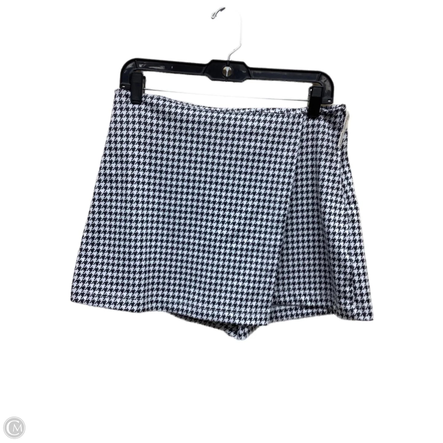 Skort By Francesca's In Black & White, Size: L
