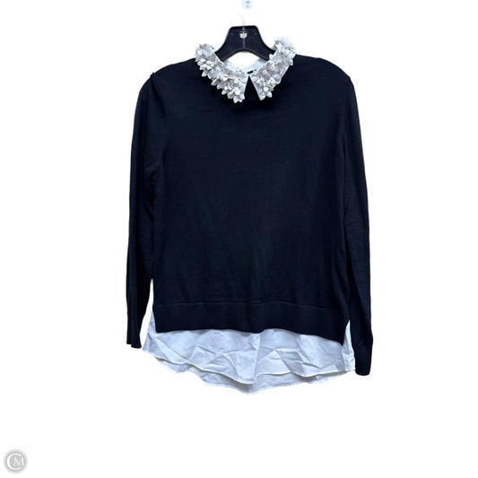 Top Long Sleeve By Ted Baker In Black, Size: 2