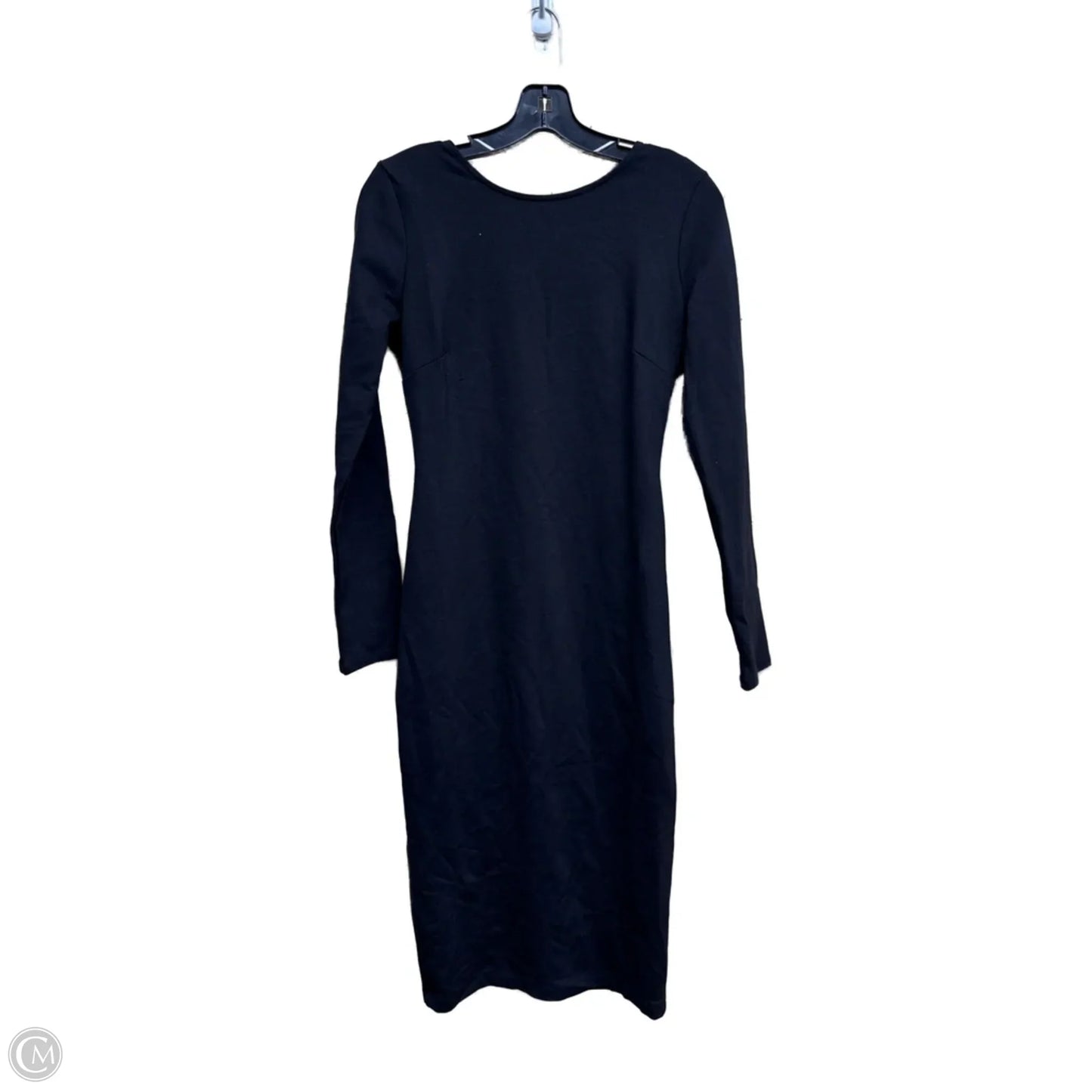 Dress Casual Midi By Lulus In Black, Size: L