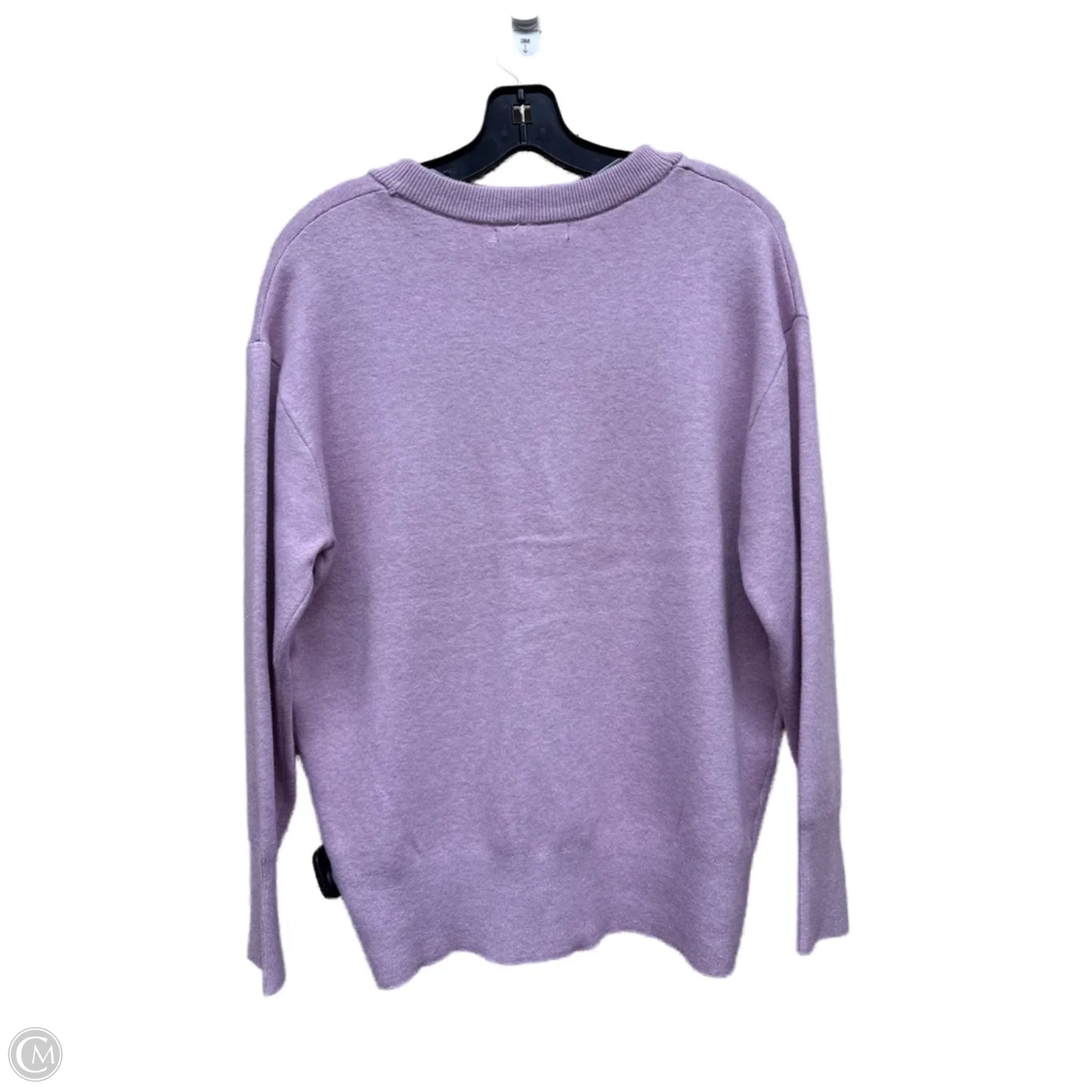 Sweater Cardigan By Tahari By Arthur Levine In Pink, Size: S