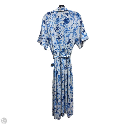 Dress Casual Maxi By H&m In Blue, Size: M