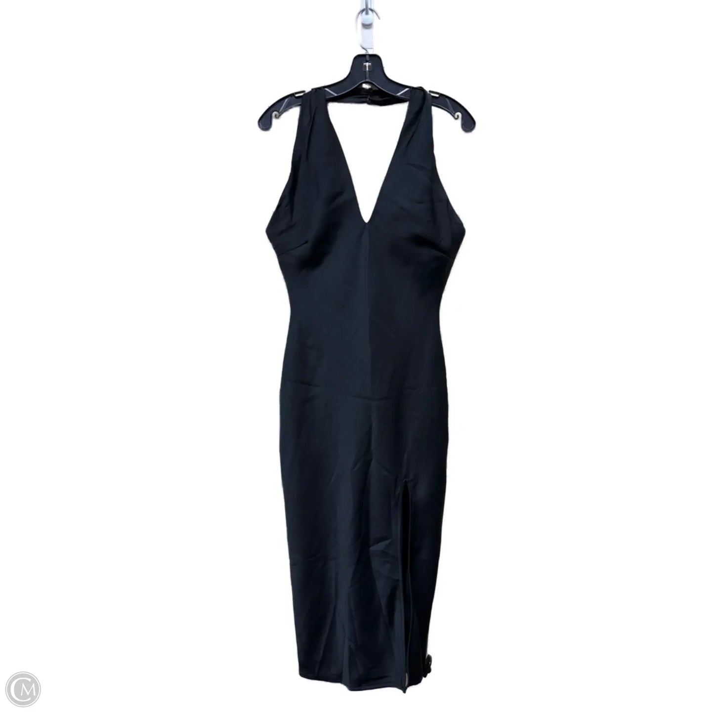Dress Party Midi By Lulus In Black, Size: S