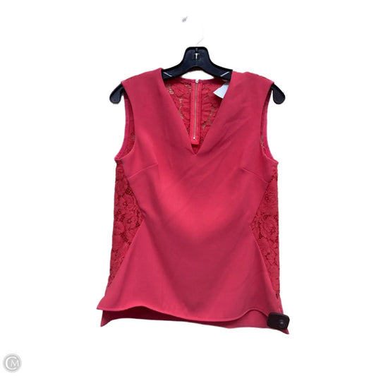Top Sleeveless By Ted Baker In Pink, Size: S