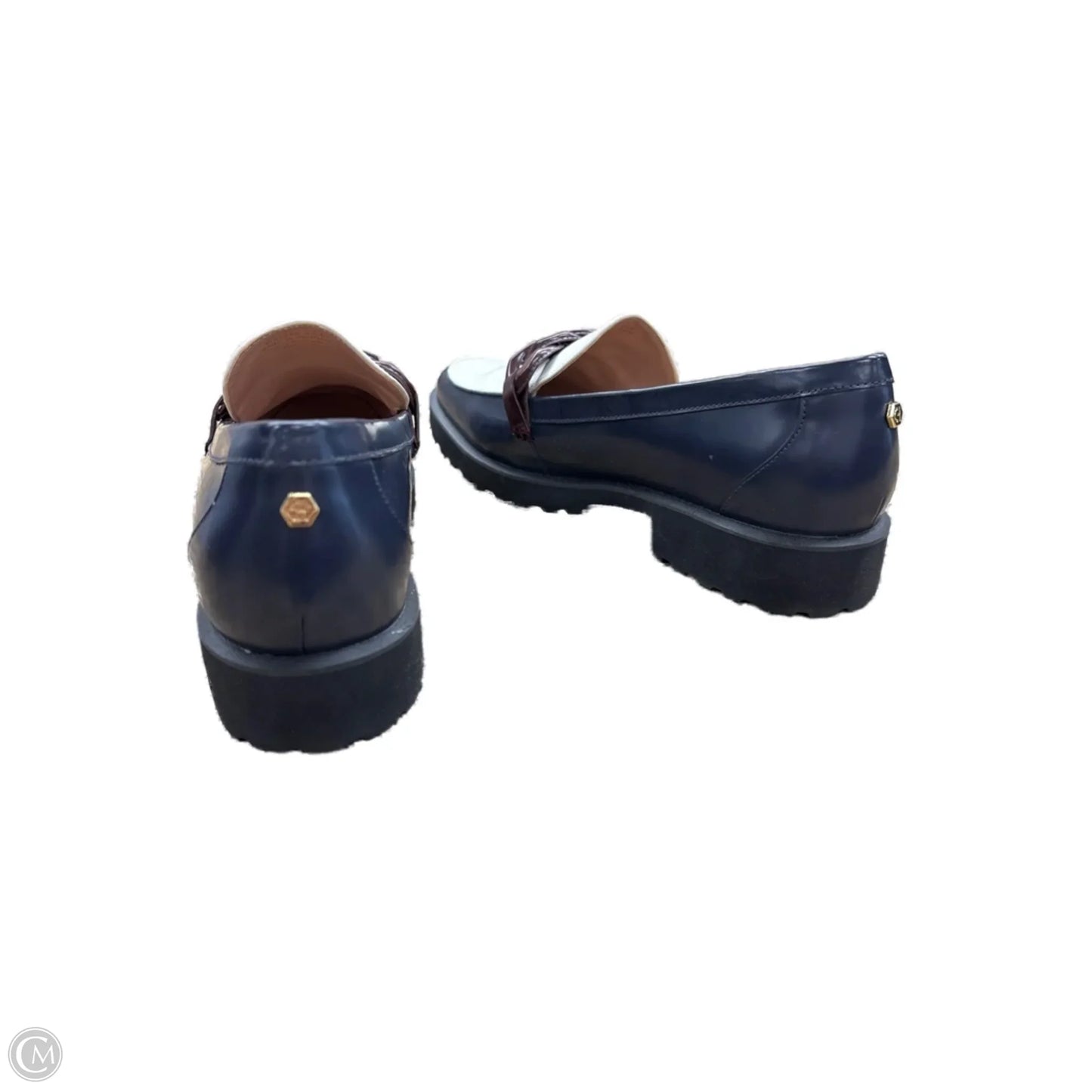 Shoes Flats By Cole-haan In Blue, Size: 9.5