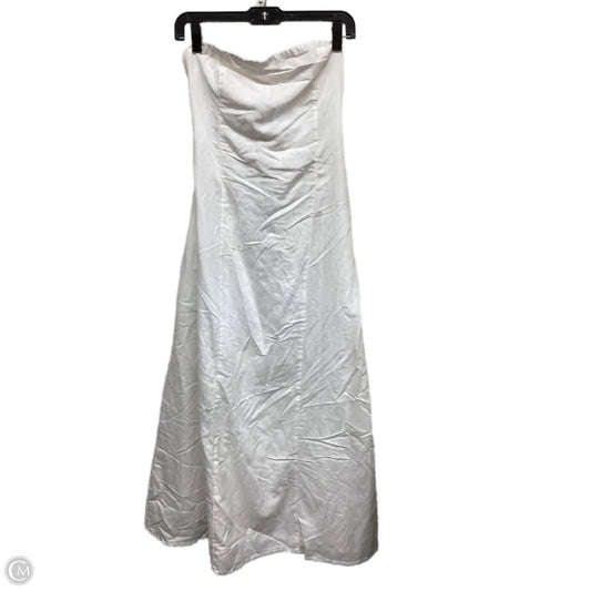 Dress Casual Maxi By Japna In White, Size: L