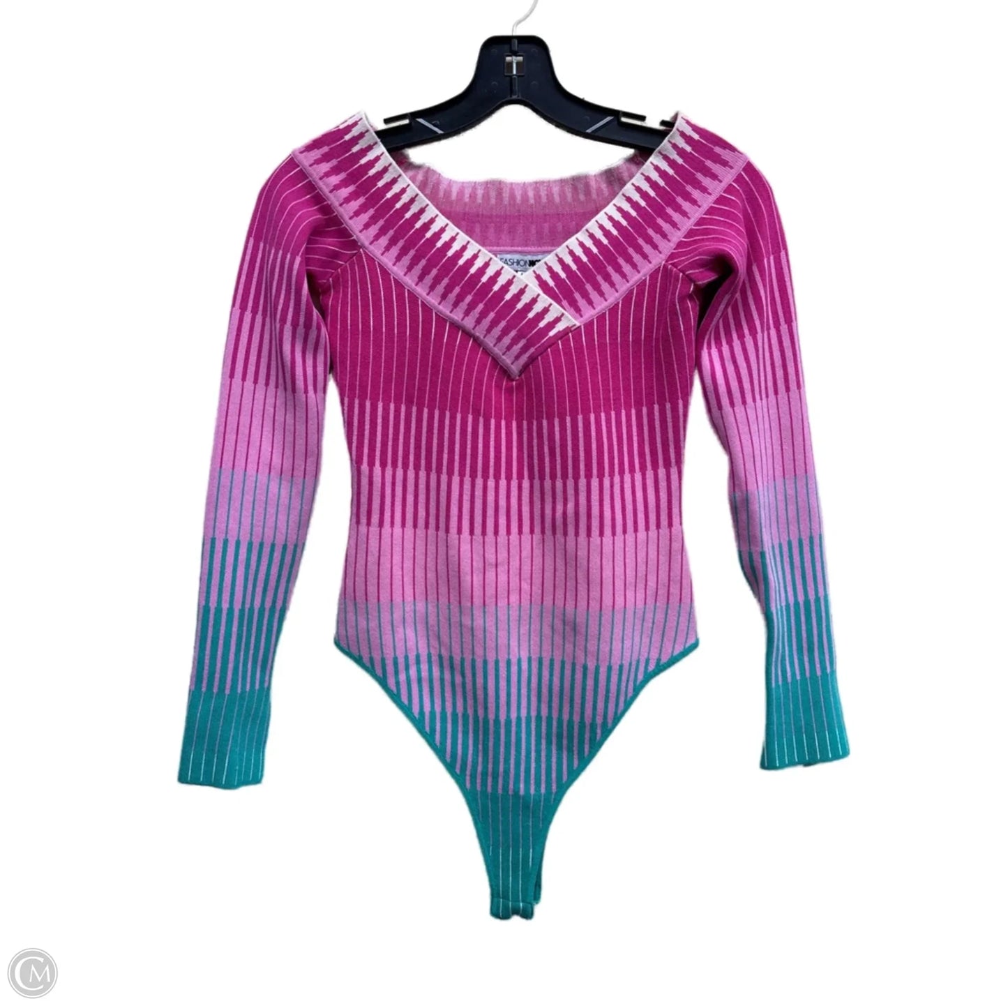 Bodysuit By Fashion Nova In Multi-colored, Size: M