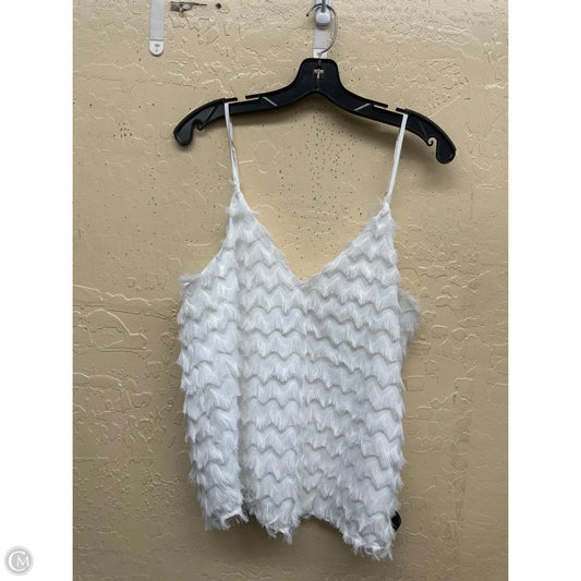 Top Sleeveless By Cupshe In White, Size: M