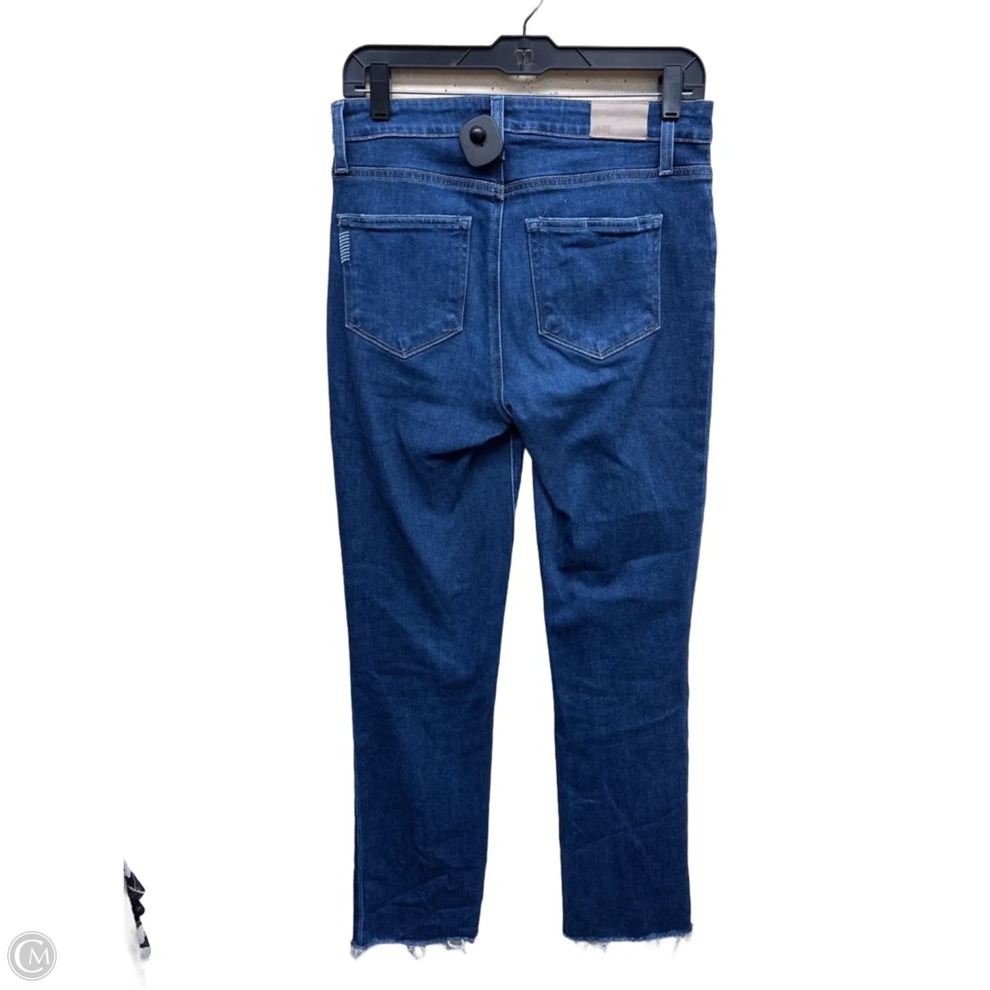 Jeans Straight By Paige In Blue Denim, Size: 6