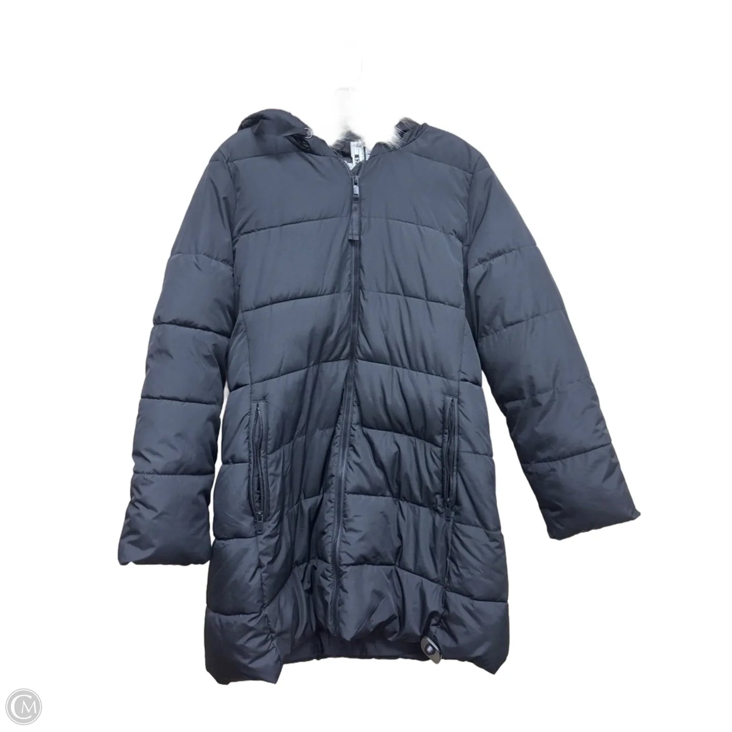 Coat Puffer & Quilted By Gap In Black, Size: M