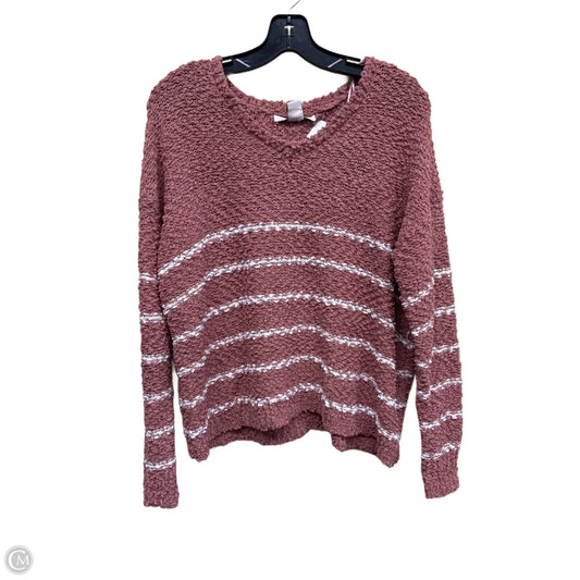 Athletic Capris By Lululemon In Purple, Size: 6