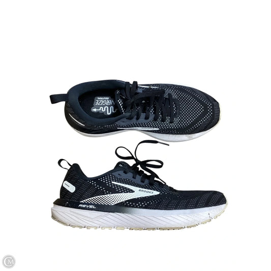 Shoes Athletic By Brooks In Black, Size: 7.5