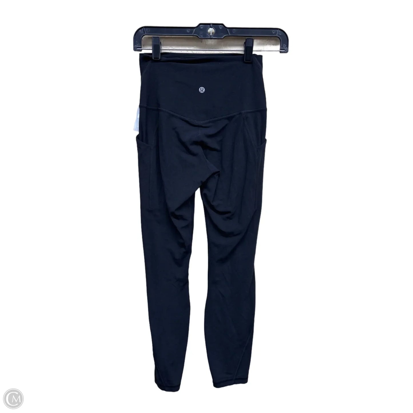 Athletic Pants By Lululemon In Black, Size: 4