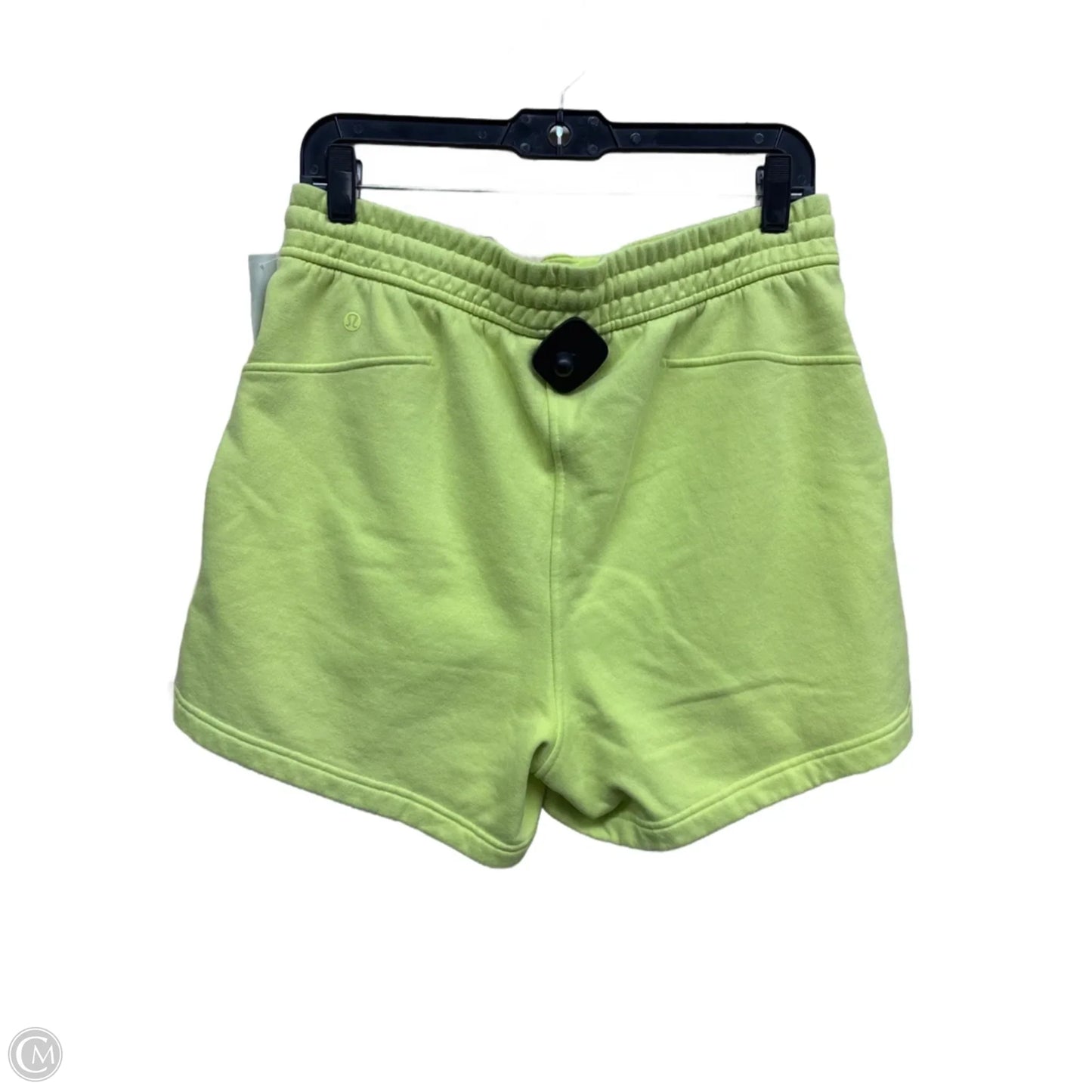 Athletic Shorts By Lululemon In Yellow, Size: 10
