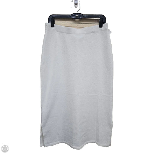 Skirt Maxi By Vince Camuto In White, Size: M