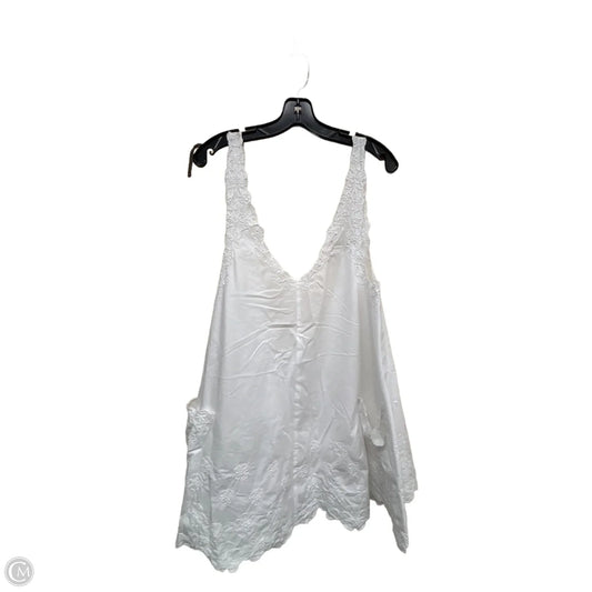 Top Sleeveless By Clothes Mentor In White, Size: Osfm