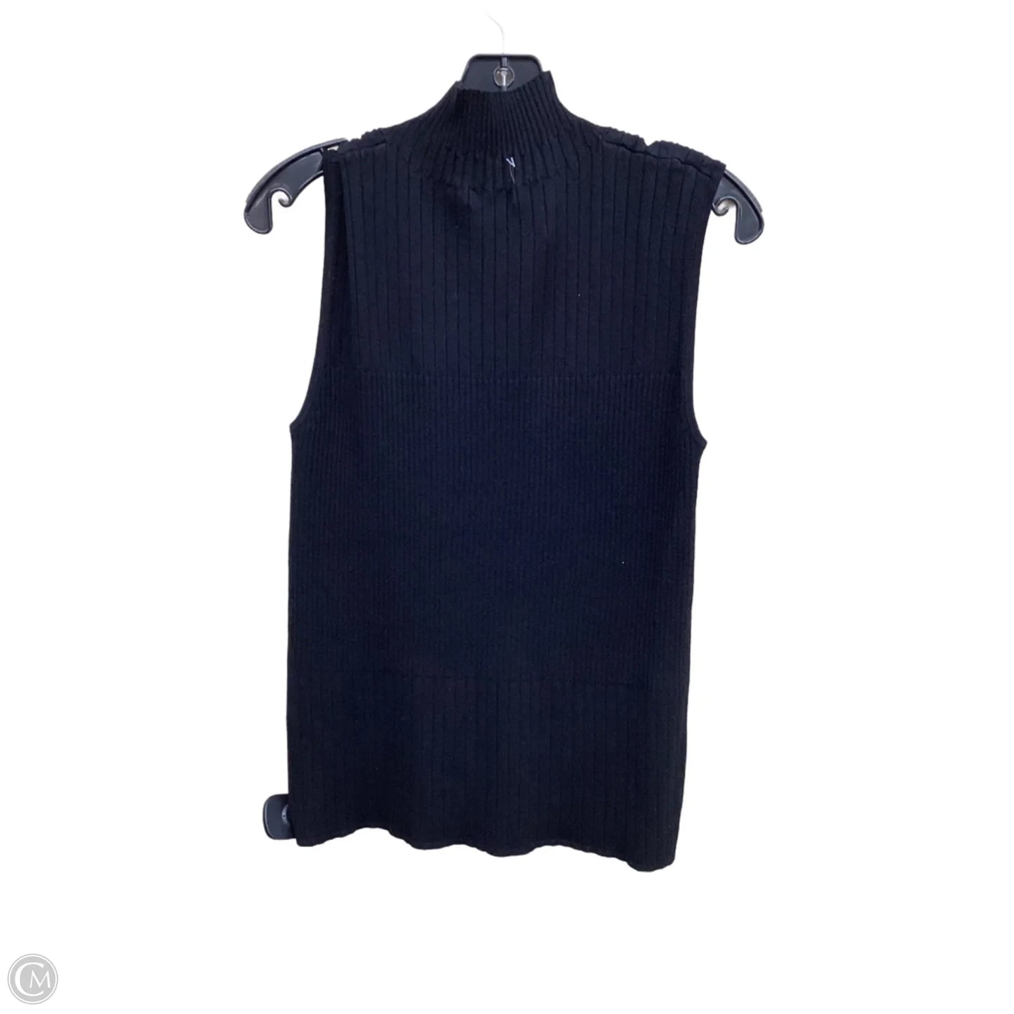 Top Sleeveless By Calvin Klein In Black, Size: Xl