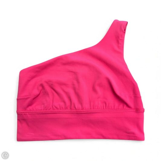Athletic Bra By Lululemon In Pink, Size: 6