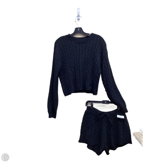 Shorts Set By Clothes Mentor In Black, Size: Xs