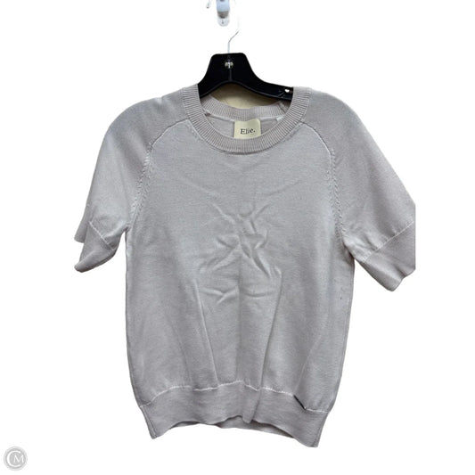 Sweater Short Sleeve By Elie Tahari In Pink, Size: M