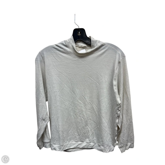 Athletic Top Long Sleeve Crewneck By Lululemon In White
