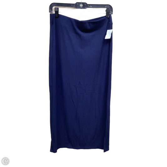 Skirt Maxi By Loft In Blue, Size: S