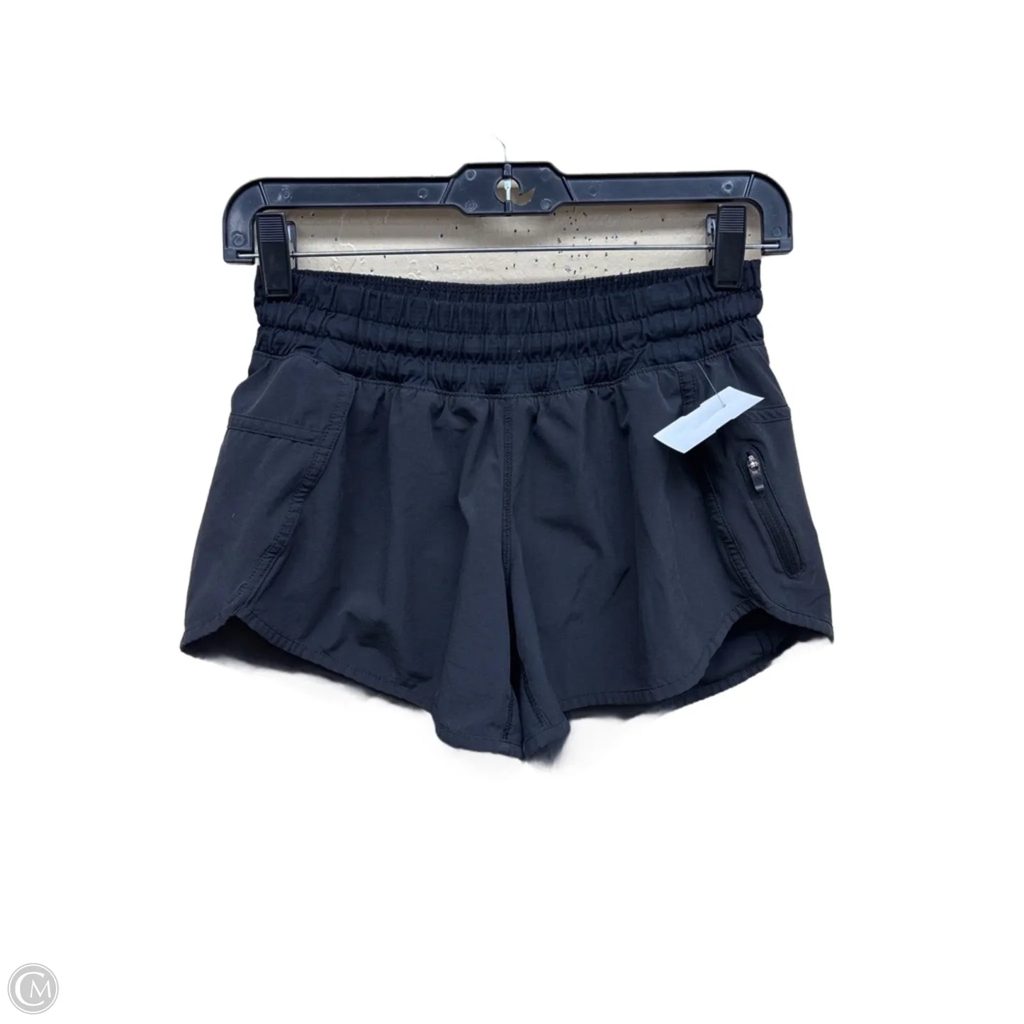 Athletic Shorts By Lululemon In Black, Size: 4