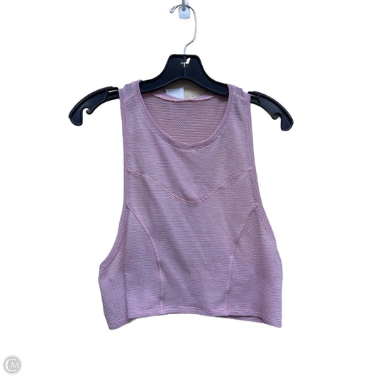 Athletic Tank Top By Lululemon In Pink