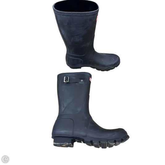 Boots Rain By Hunter In Black, Size: 8
