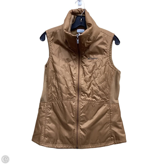 Vest Puffer & Quilted By Columbia In Brown, Size: M