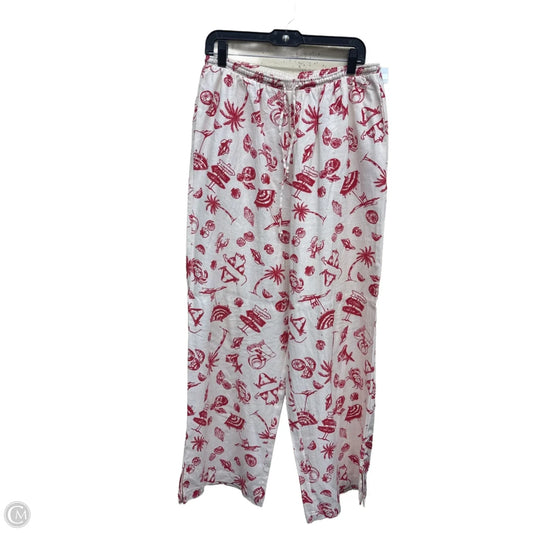 Pants Linen By Wild Fable In Red, Size: M