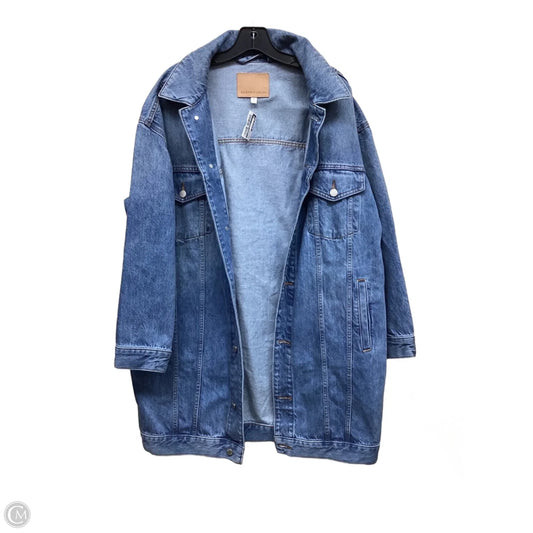 Jacket Denim By Clothes Mentor In Blue Denim, Size: M