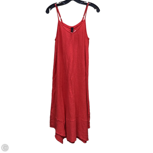 Dress Casual Maxi By Bobbi Blu In Red, Size: M