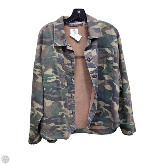 Jacket Other By Sundry In Camouflage Print, Size: 2