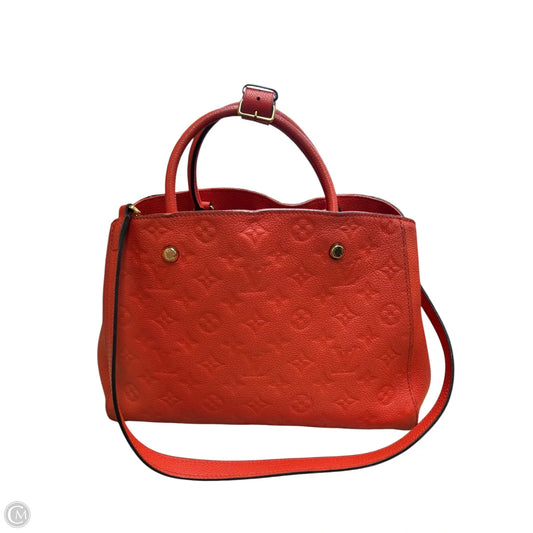 Handbag Luxury Designer By Louis Vuitton, Size: Medium