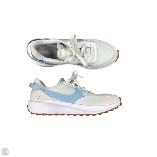 Shoes Sneakers By Nike In Blue & White, Size: 7