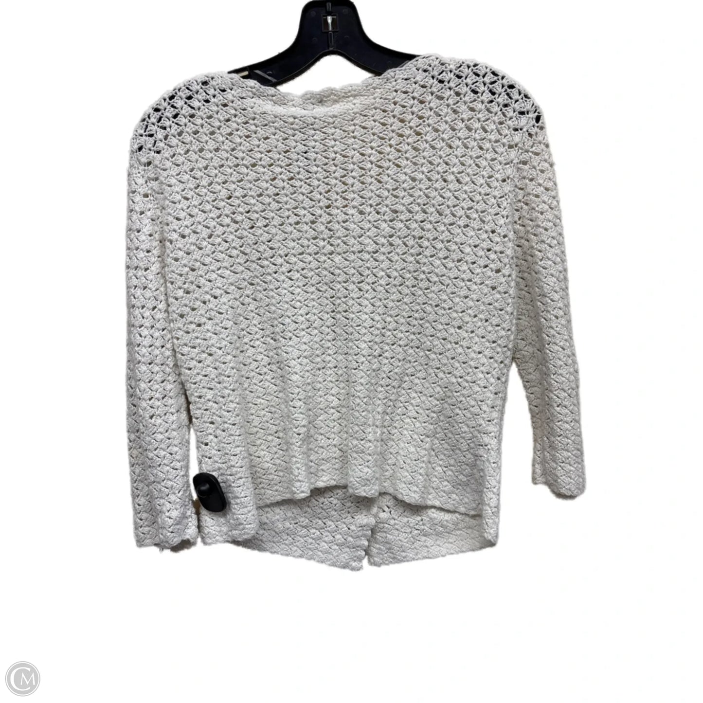 Sweater By Apt 9 In White, Size: M