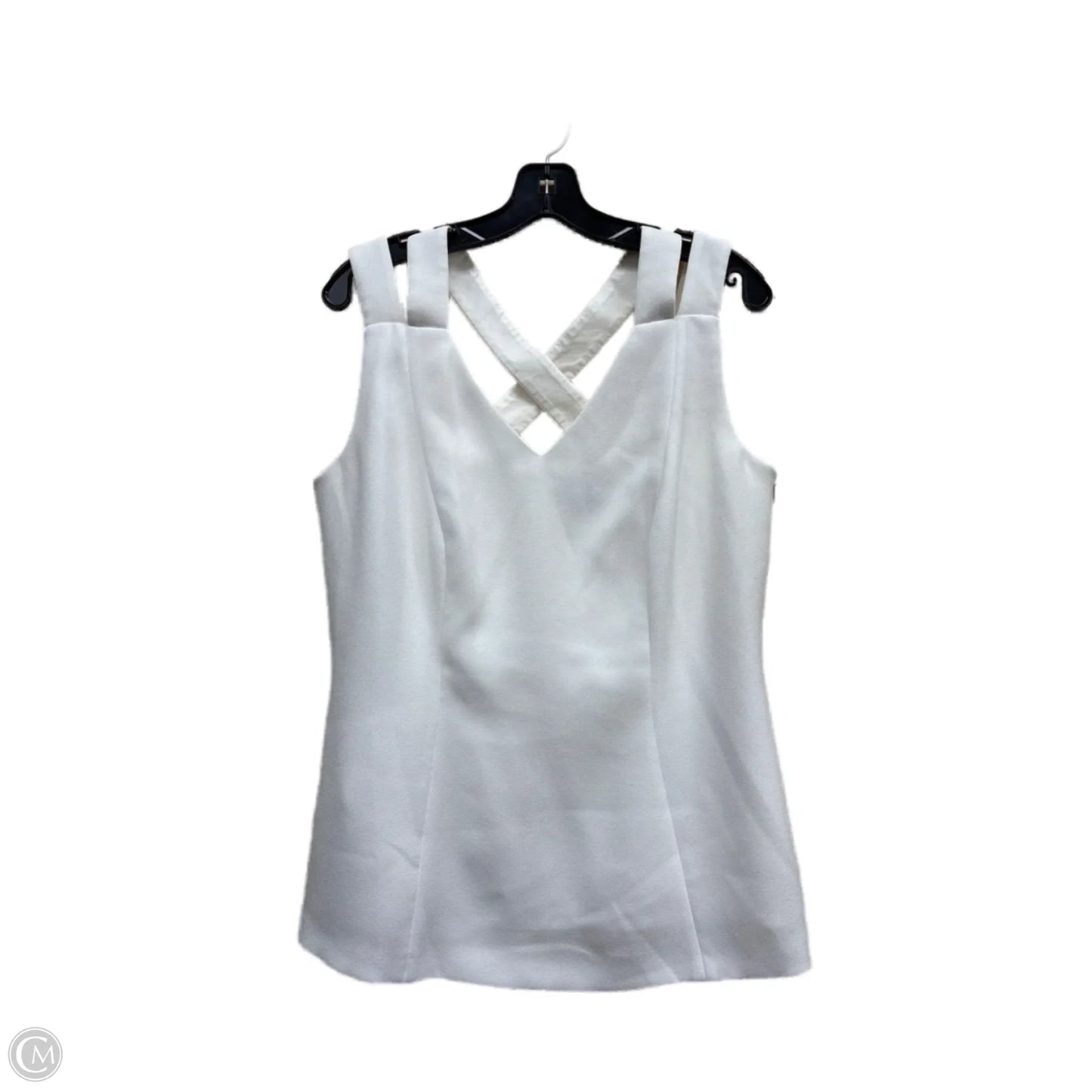 Top Sleeveless By Hugo Boss In White, Size: 12