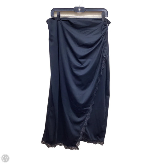 Skirt Maxi By Clothes Mentor In Black, Size: 3x