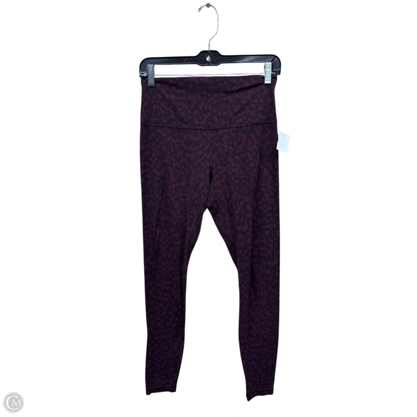 Athletic Leggings By Lululemon In Animal Print, Size: 8