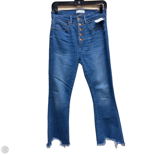 Jeans Straight By Loft In Blue Denim, Size: 2