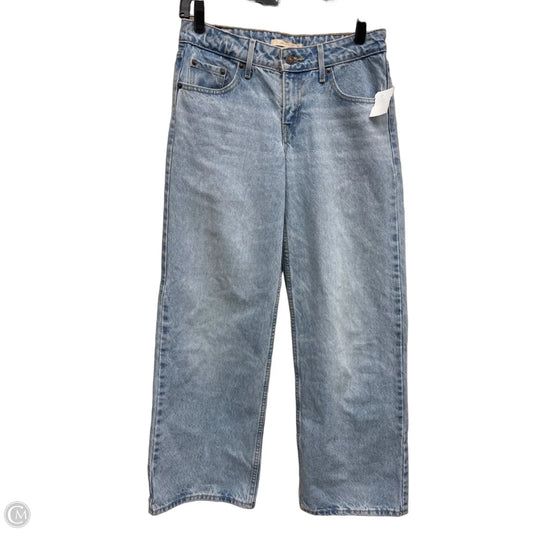 Jeans Straight By Levis In Blue Denim, Size: 26