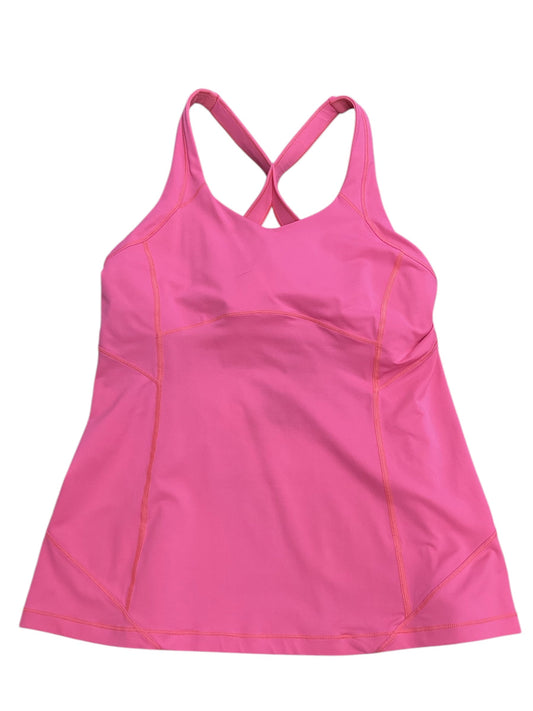 Athletic Tank Top By Lululemon In Pink