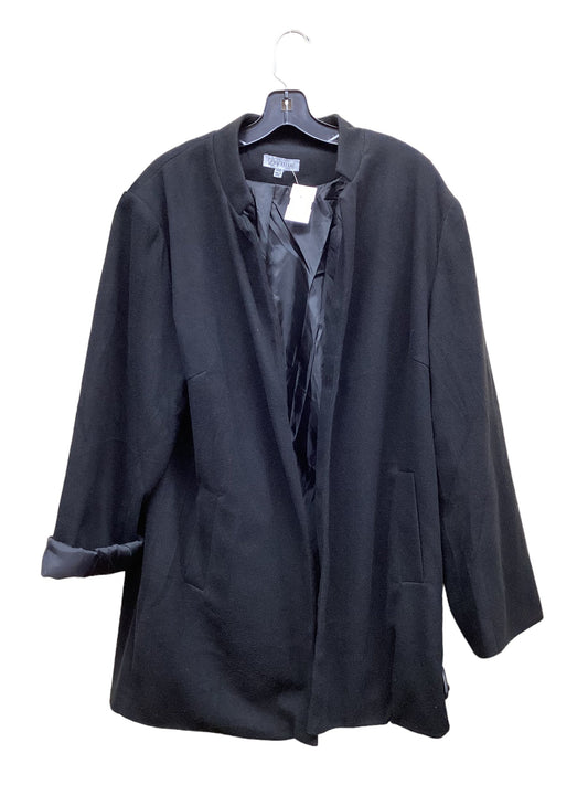 Blazer By Clothes Mentor In Black, Size: 2x