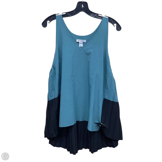 Athletic Top Short Sleeve By Athleta In Green, Size: M