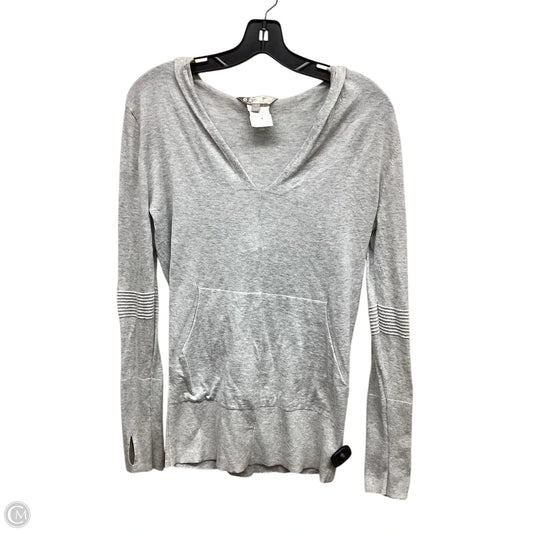 Athletic Top Long Sleeve Crewneck By Athleta In Grey, Size: S