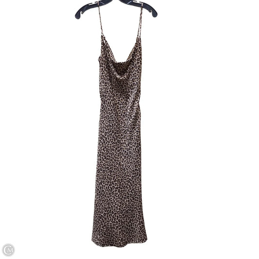 Dress Casual Maxi By See You Monday In Animal Print, Size: S