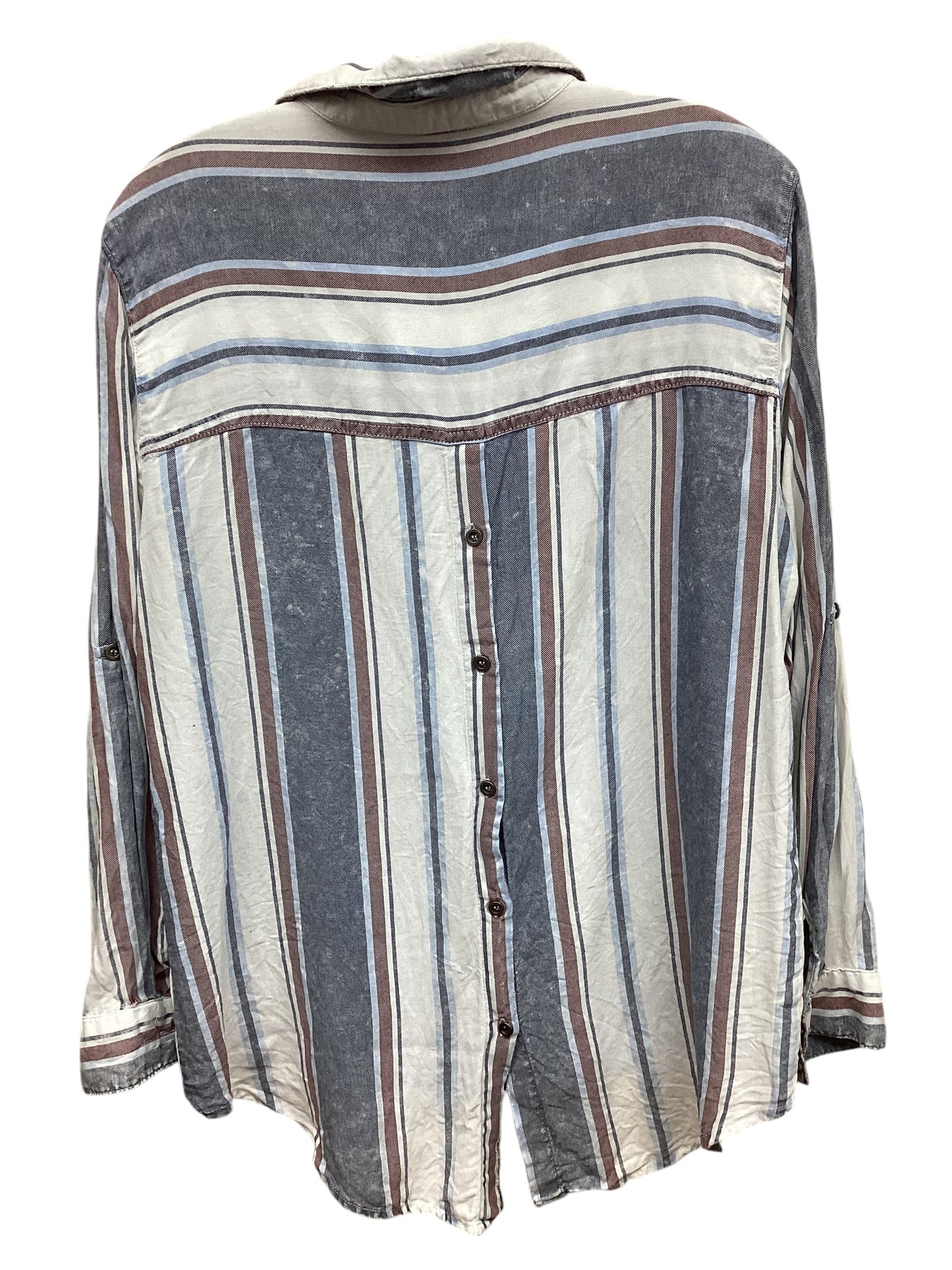 Top Long Sleeve By Kut In Multi-colored, Size: S